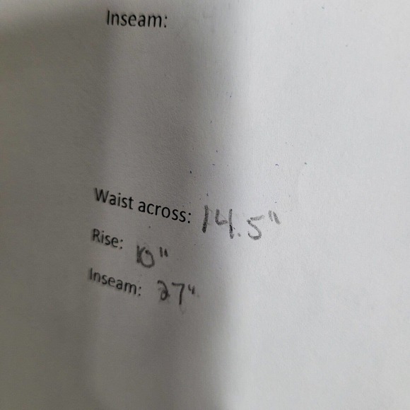 NWT One Teaspoon Jeans 26 Straight Leg Truckers Mid Waist Fray Button Fly black - Picture 8 of 11